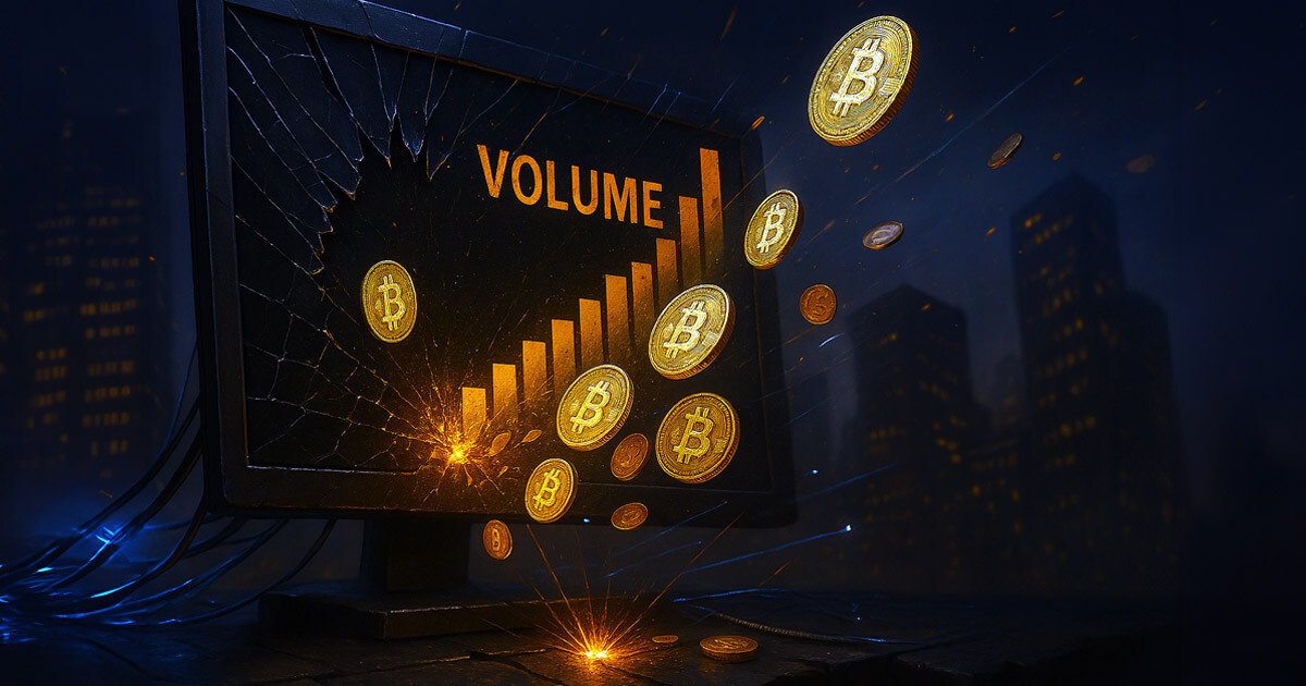 Bitcoin futures volume spikes almost 300%, but open interest wanes amidst market volatility