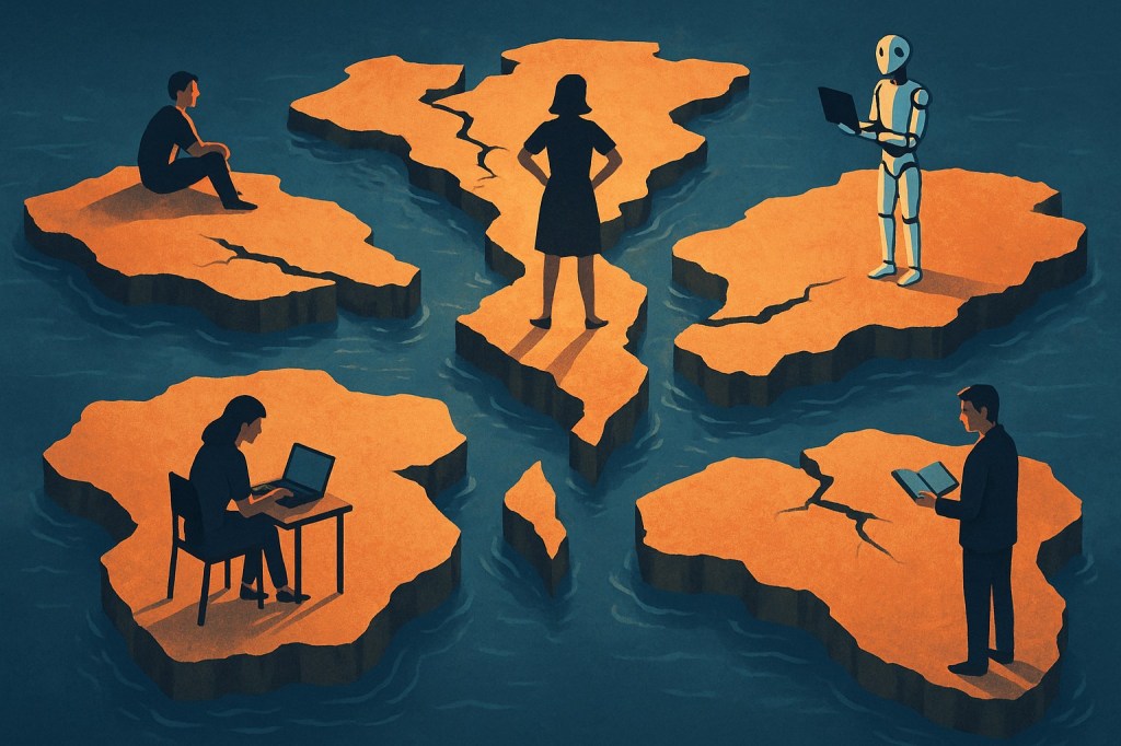 Between utopia and collapse: Navigating AI’s murky middle future