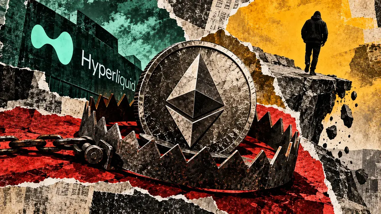 Whale loses $469,000 in hours on Hyperliquid, yet re-enters with $16M ETH short bet